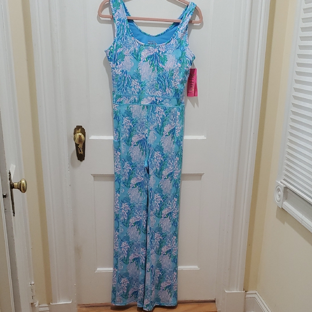Lilly Pulitzer Carpe Vita Flare Jumpsuit.